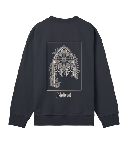 Medieval inspired Sweater Black