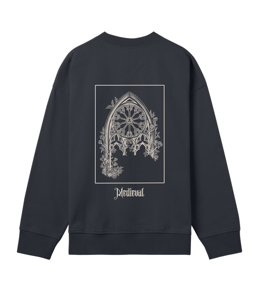 Medieval inspired Sweater Black