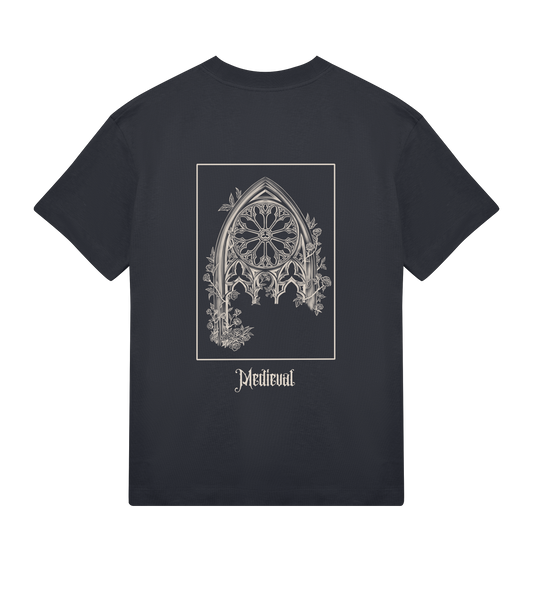 Medieval art inspired Gothic Tshirt white