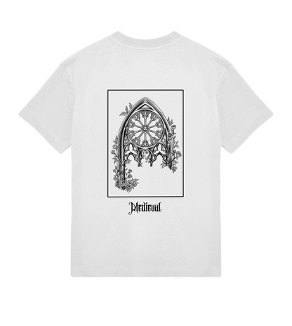 Medieval art inspired Gothic Tshirt white